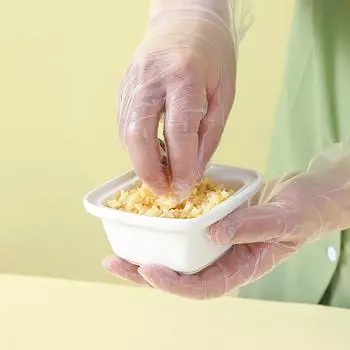 Новые 100 шт./кор. многофункциональные одноразовые перчатки из термопластичного эластомера для пищевых продуктов, прозрачные перчатки, бытовые, извлекаемые, утолщенные, одноразовые, резиновые