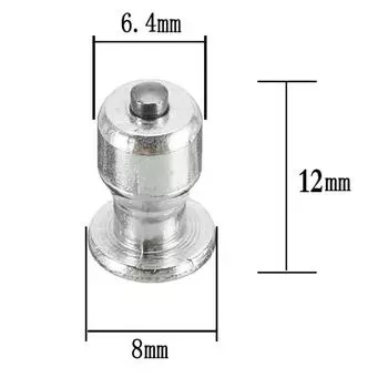 Новые 100 шт. Зимние колесные шипы для шин автомобиля, мотоцикла, квадроцикла, винты, снежные шипы, серебристые