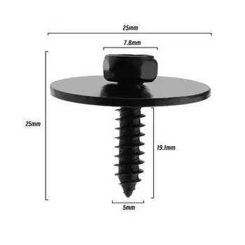Новые 10 шт. Металлические винты кузова крыла A0019906036 для Mercedes Benz W203 W204 W211