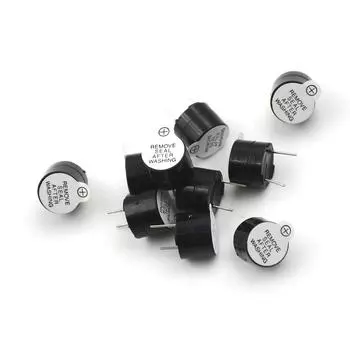 Новые 10 шт. пьезозуммеры с непрерывным звуком IC сигнализация 12 В one size