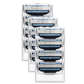 Новые 12 шт., мужские кассеты для бритья, сменные лезвия для бритья