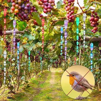 Новые 12 шт. Устройства Светоотражающие Пугала Отпугивают Птиц от Окна Вашего Дома Сада