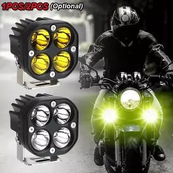 Новые 1500 Вт светодиодные рабочие фары 12 В 24 В светодиодные фары противотуманные фары для бездорожья 4X4 автомобильные светодиодные фонари светодиодные фонари для мотоциклов мотокросса 1PCS белый