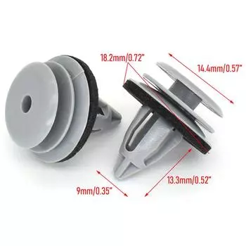 Новые 20 шт. Клипсы для дверной панели для BMW E46 E90 E91 E36 E92 E93 E60 E63 E64 51418224781