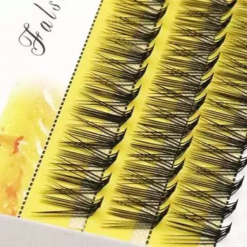 Новые 20D L Curl ресницы кластер Россия 3D натуральные отдельные накладные ресницы 1 коробка/60 пучков норковых ресниц для наращивания ресниц инструменты для макияжа 0.07mm&8mm