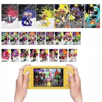 Новые 23 шт. карточки для мини-игры с NFC-метками Splatoon 3 для NS Switch