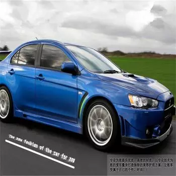 Новые 2 ПП Накладки на передние арки, боковые накладки вентиляционных отверстий для Mitsubishi Lancer EVO X 2008-15