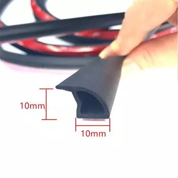 Новые 2 шт. 1,2 м*2 Резиновые уплотнители дверных проемов автомобиля Уплотнительные полосы защиты багажника