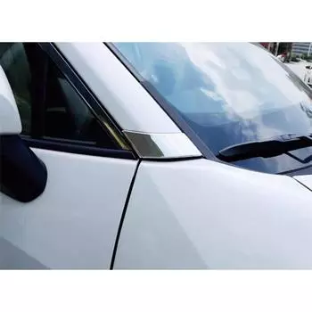 Новые 2 шт. Хромированные накладки на стойки A передних боковых окон для Toyota RAV4 2019-2024