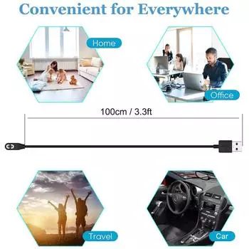 Новые 2 шт. магнитных зарядных кабелей для Aftershokz Aeropex AS800 / OpenComm ASC100SG