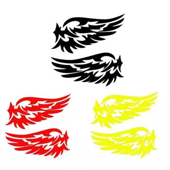 Новые 2 шт. модные перья ПЭТ самоклеящиеся зеркала заднего вида наклейки для автомобиля Декор наклейки хорошие продажи белый