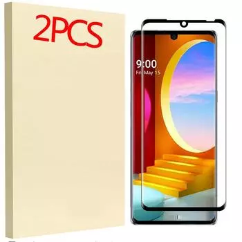 Новые 2 шт. Полное покрытие 3D изогнутое защитное стекло для экрана для LG Velvet 5G