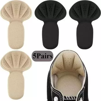 Новые 2 в 1 высококачественные губчатые подушечки для пяток, задняя часть вставок, защитные накладки на пятки, подушечки для обуви, слишком большой мягкий сетчатый каблук 1Pair серый