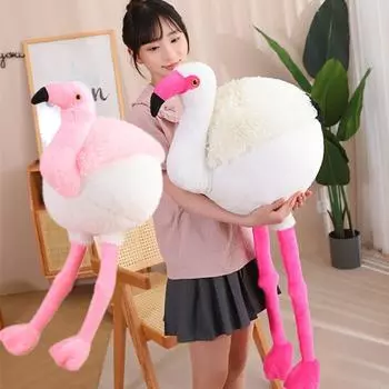 Новые 3 размера пушистые плюшевые игрушки фламинго подушка для сна милые мягкие игрушки крокодил плюшевые куклы детский подарок на день рождения 25cm зелёный