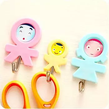 Новые 3 шт./компл. милые семейные настенные мультяшные присоски, держатели для зубных щеток, вешалка для ванной комнаты