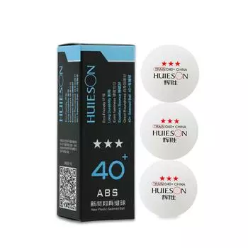 Новые 3 шт./компл. профессиональные прочные 3 звезды мячи для пинг-понга тренировочные соревнования в хорошем магазине продаж белый