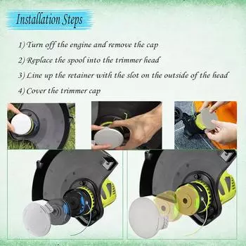 Новые 3 шт. Крышки шпули 522994001 для 10254EG RY40210A AC14HCA 3411546-7G HM3411546BG