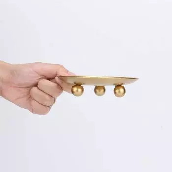 Новые 3 шт. Золотые железные подставки для свечей для светодиодных и восковых свечей для свадеб или украшения вечеринок