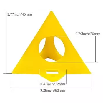 Новые 40 шт. подставок-пирамидок, мини-конусные подставки для покраски шкафов
