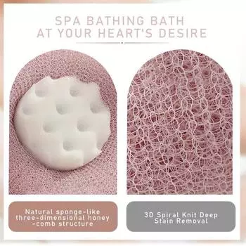 Новые 4 шт. Супермягкие подсолнуховые присоски, шарики для ванны, губки для мытья