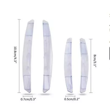 Новые 4X Автоаксессуары Защитная полоса кромки двери Защита от царапин Противоударные накладки