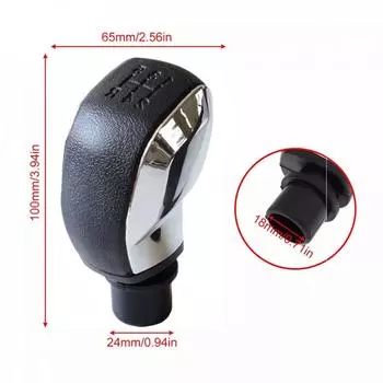 Новые 5-ступенчатые детали интерьера Ручка рычага переключения передач Ручная ручка для Peugeot 208 2008 301 308