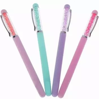 Новые 5D высококачественные алмазные ручки для рисования смолой, алмазные ручки-шикарные свадебные хрустальные металлические шариковые ручки