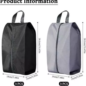 Новые 6 шт. Сумки для обуви для путешествий, Портативная нейлоновая сумка для обуви для ежедневного использования и путешествий