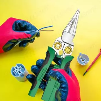 Новые 8-в-1/7-в-1 плоскогубцы для зачистки проводов многофункциональные электрики инструмент для зачистки кабеля резка разделение ремонт ручные инструменты плоскогубцы