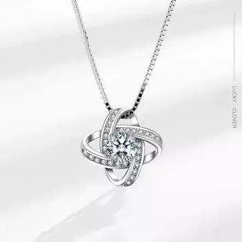 Новые 925 пробы стерлингового серебра женские ожерелья мода вечное сердце кулон высокое качество 3A циркон ключица цепочка ювелирные изделия длина 45 см