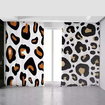 Новые абстрактные простые драпировки черно-белого зебрового рисунка, шторы из ткани с высоким затенением для спальни, гостиной, жалюзи, 2 панели W55 X H120cm X 2&HOOK