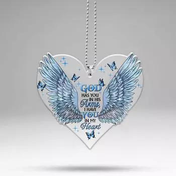 Новые акриловые автомобильные зеркала заднего вида, аксессуары, сувенирная автомобильная вешалка, потерянная сувенирная вешалка A