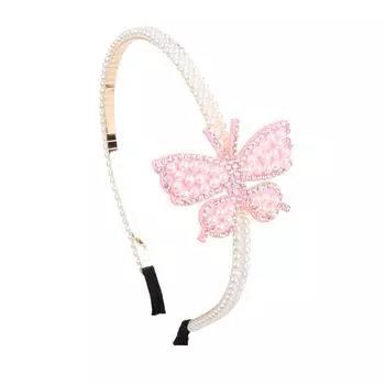 Новые элегантные белые повязки на голову с жемчугом для женщин, ручной работы, простые повязки для волос с дракончиками, жемчужная ретро-повязка на голову, аксессуары для головного убора