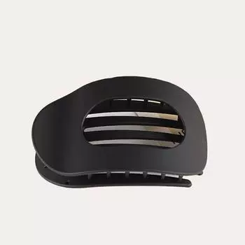 Новые элегантные матовые акриловые закругленные заколки-уточки для волос, женская мода, однотонные пластиковые заколки для волос, аксессуары для волос