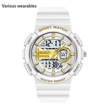 Новые электронные молодежные студенческие часы, модные трендовые крутые мужские часы