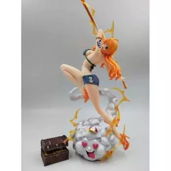 Новые аниме цельные фигурки Нами, пластиковые статуэтки из ПВХ, игрушки 27 см, без коробки