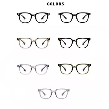 Новые антисиние очки TR для мальчиков и девочек. Простые и универсальные модные очки. Корейские квадратные трендовые очки для близорукости.