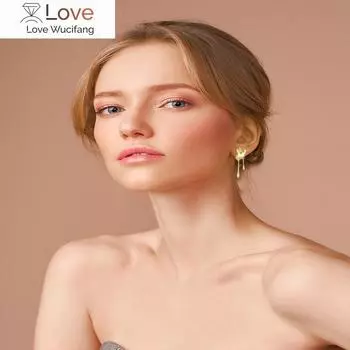 Новые асимметричные серьги с пчелиным жемчугом, модные универсальные серьги-гвоздики, элегантные женские украшения