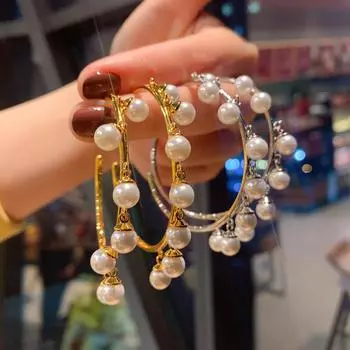 Новые австралийские крупные жемчужные серьги женские серьги Fritillary