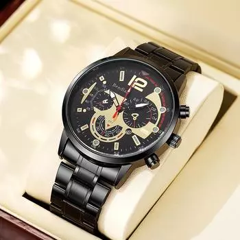 Новые автоматические механические кварцевые часы мужские водонепроницаемые часы модные трендовые мужские часы модные кварцевые часы