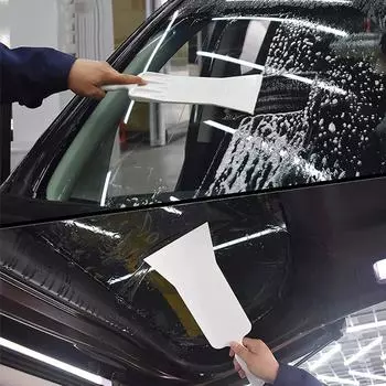 Новые автомобильные стекла Установка пленки Скребки Вставка для резинового скребка для лобового стекла Инструмент для тонировки окон Скребок для мытья окон серый