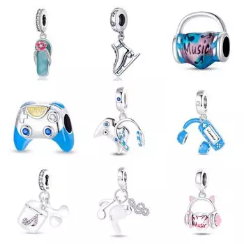 Новые аксессуары для браслета из бисера в стиле «сделай сам» из серебра 925 пробы, серия Life Hobby