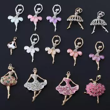 Новые аксессуары для обуви в виде цветов: Чехол для мобильного телефона Flower Elf с декоративной пряжкой своими руками Resin Girl фиолетовый/золотой