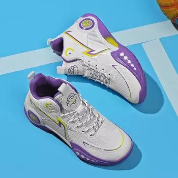 Новые баскетбольные кроссовки для мужчин, тренировочные мужские кроссовки высокого качества, роскошные Нескользящие кроссовки 36