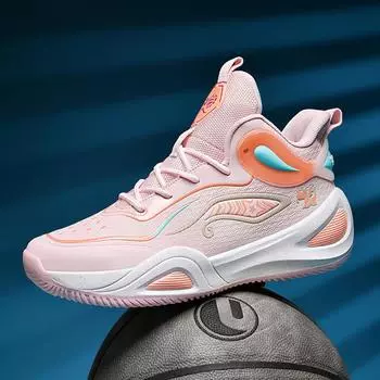 Новые баскетбольные кроссовки Mandarin Duck, ботинки для студентов, подростков, детей старшего возраста, спортивные кроссовки, настоящие цементные спортивные кроссовки для мужчин 35