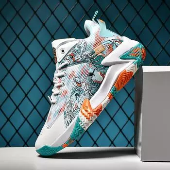 Новые баскетбольные кроссовки мужские высококачественные полевые нескользящие мужские оригинальные баскетбольные ботинки удобные амортизированные женские теннисные кроссовки 35