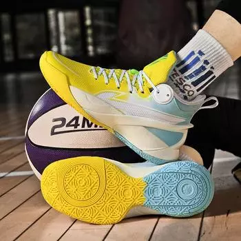 Новые баскетбольные кроссовки sonic 10 youth student guard, мужские, с амортизацией, с низким верхом, износостойкие, дышащие, боевые спортивные кроссовки 43