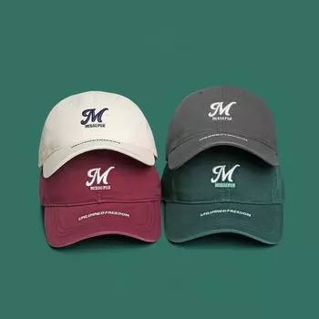 Новые бейсболки для защиты от солнца на открытом воздухе, повседневные, универсальные, для путешествий, высокого качества, с вышитыми буквами, для мужчин и женщин M56-58cm бежевый