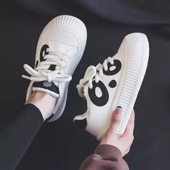 Новые белые туфли D Lites женские модные студенческие спортивные туфли для отдыха на платформе увеличивающие рост туфли для хлеба 35 белый