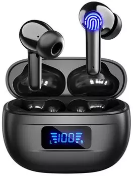 Новые беспроводные наушники Bluetooth Bluetooth-наушники Cambink цифровой светодиодный дисплей Бинауральное шумоподавление ENC Длительное непрерывное воспроизведение